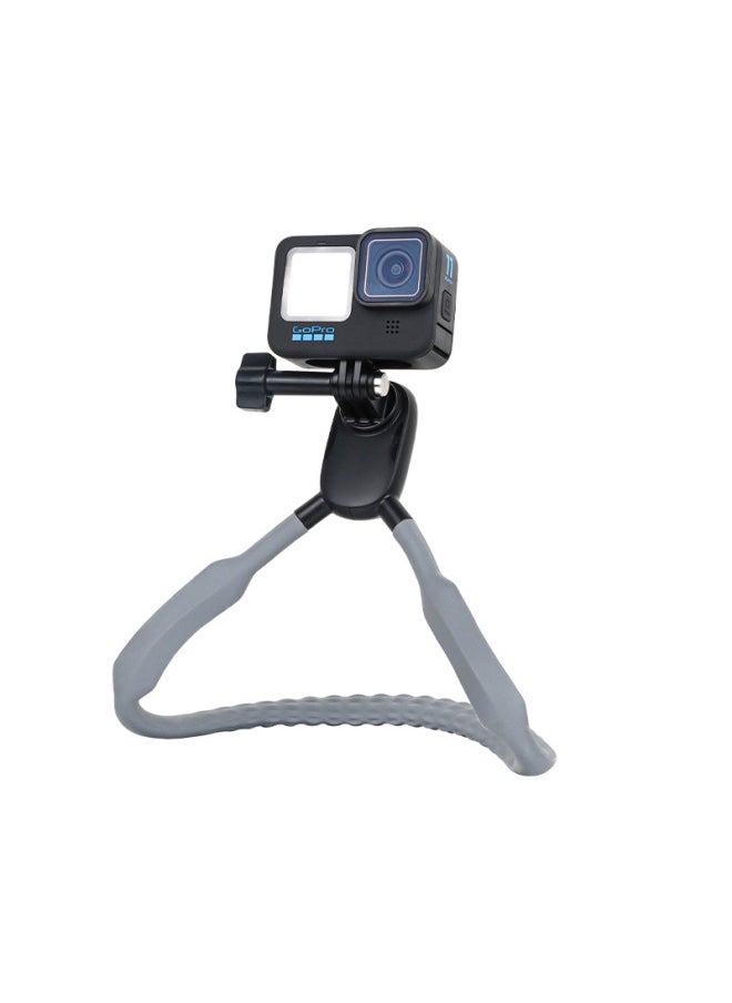 Sports Camera Mobile Phone Hanging Neck Bracket Suitable For Gopro11 Hanging Neck Collar Viewing Angle Bracket-Color:Professional Neck Clip - Image 2