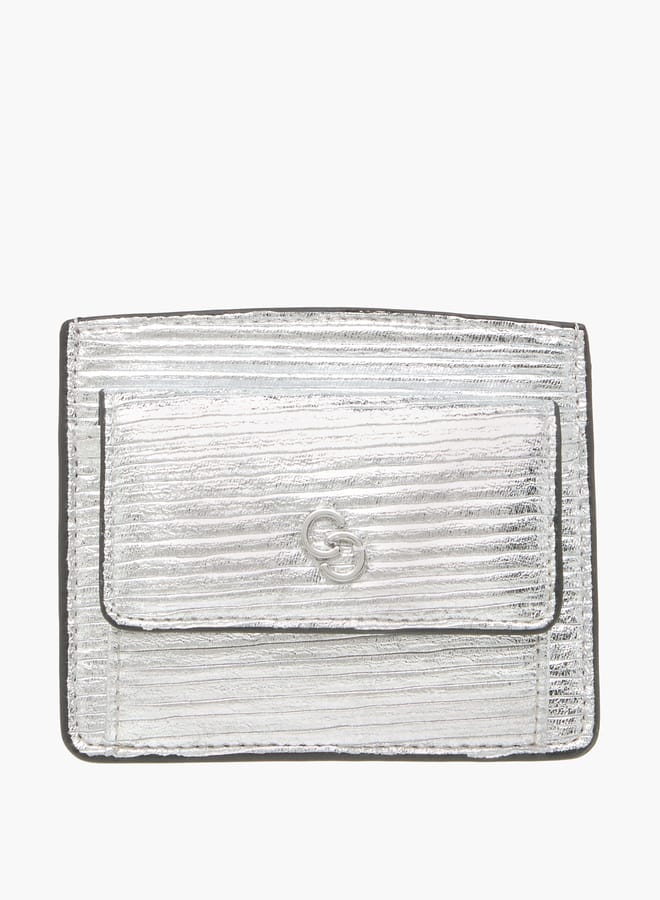 Celeste Women Wrinkle Textured Wallet with Button Closure  - Image 1