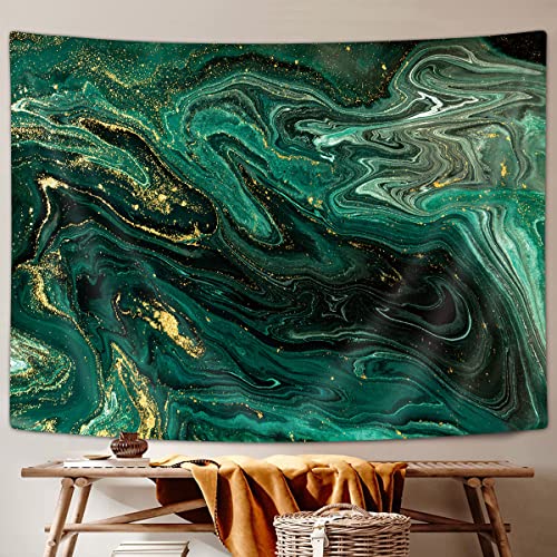 MERCHR Marble Tapestry Wall Hanging for Bedroom, Living Room, Dorm Decor - Green Ocean Texture - 60x40 Inches - Image 3