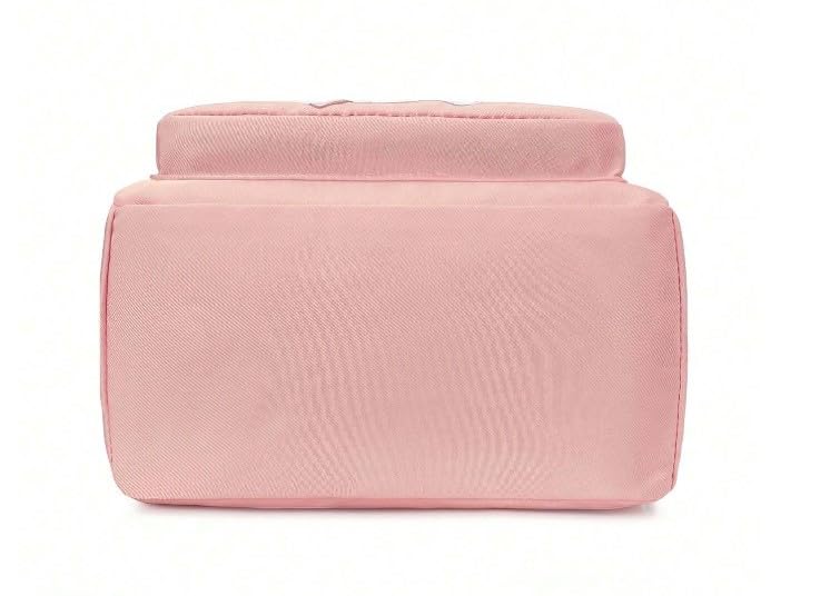 Winnies Diaper Bag Mummy Tote | Travel Nappy Tote for Baby Care | Multifunction Maternity Cross Body Bags with Zipper Closure Lightweight Hand-Carry Totes for Moms & Newborn Essentials (Pink) - Image 5