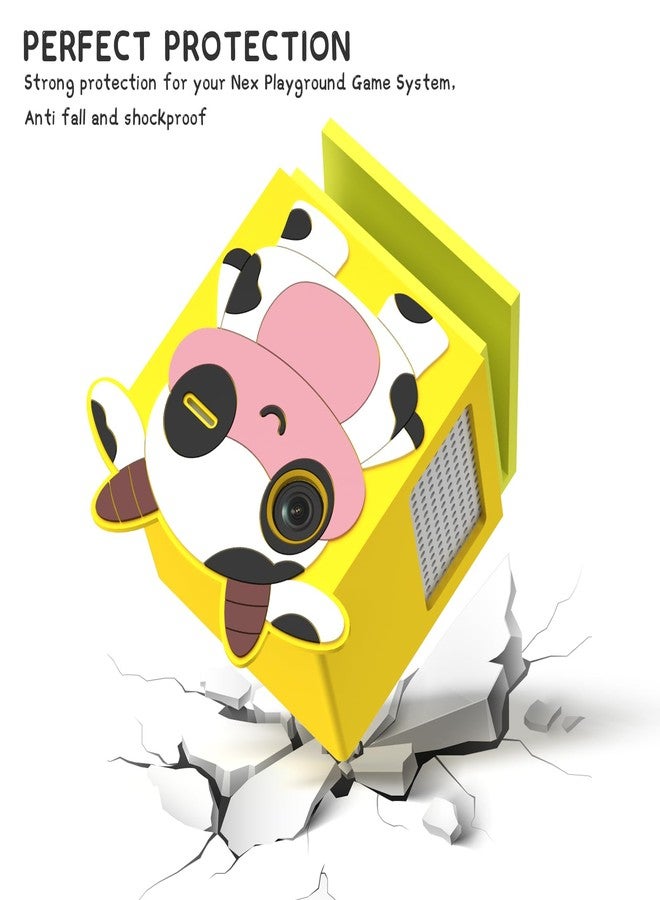 Wacanc Cute Cartoon Kawaii Silicone Case Cover for Nex Playground Game System,Anti Slip Shockproof Protective Case Compatible with Nex Playground Game System - Image 5