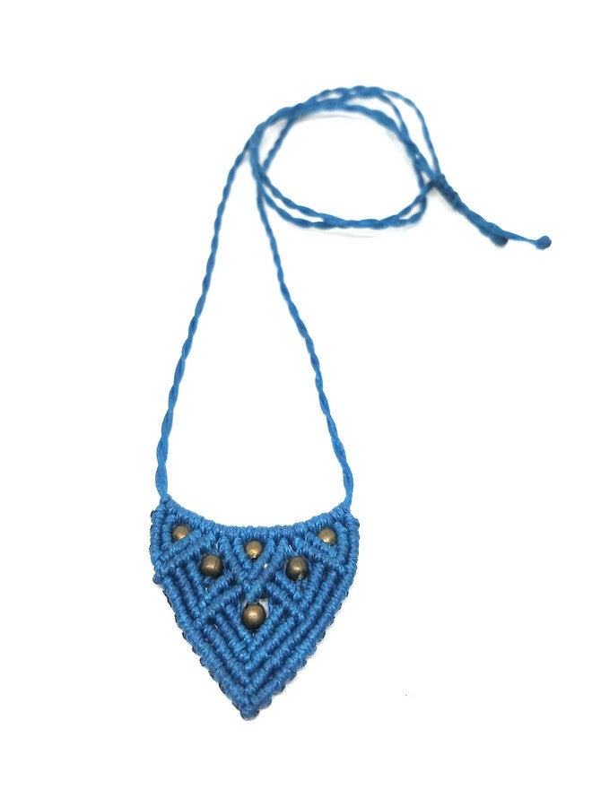 KCB Handwoven Macrame Necklace - Image 1