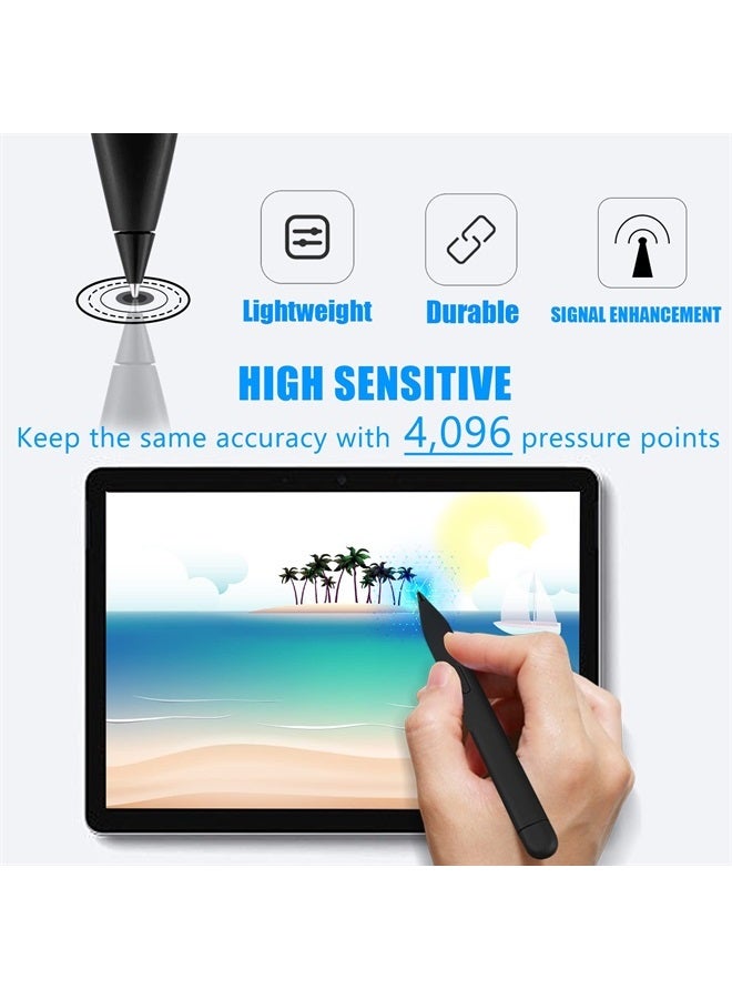 REEYEAR No Wear Out Stainless Slim Pen 2 Tips Replacement, Accurate Fine Control Pen Like Smooth Writing Nibs Compatible with Microsoft Surface Slim Pen 2,2 Pack - Image 5