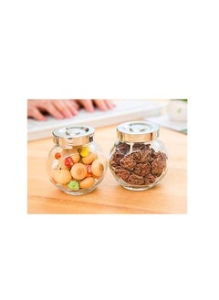 Spaceshoop A set of spices that contain 2 * 1 glass spice jars with a tightly sealed silver lid  - Image 5