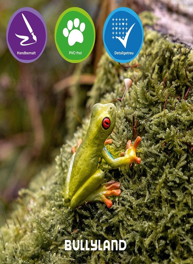 Bullyland Red-Eyed Tree Frog Action Figure - Image 2