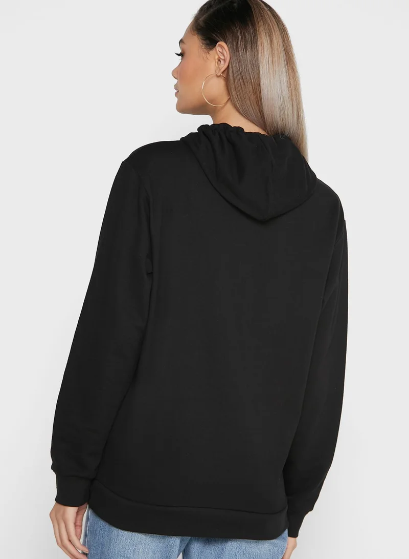 Ginger Hoodie With Front Print