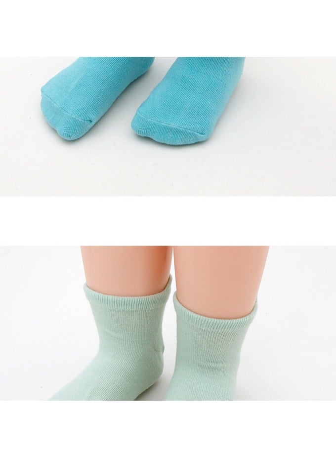 Children's Floor Socks Baby Non-Slip Socks 6 Pairs - Image 4