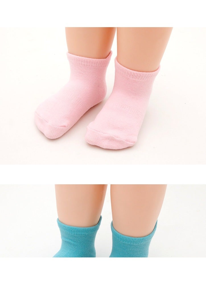 Children's Floor Socks Baby Non-Slip Socks 6 Pairs - Image 3