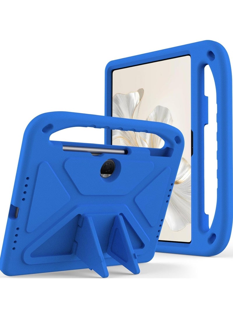 VKL Case Compatible with Honor Pad 9 12.1 inch 2023 Released, Kids Friendly Lightweight EVA Shockproof Handle Stand Protective Cover for Honor Pad 9 (Blue) - Image 1
