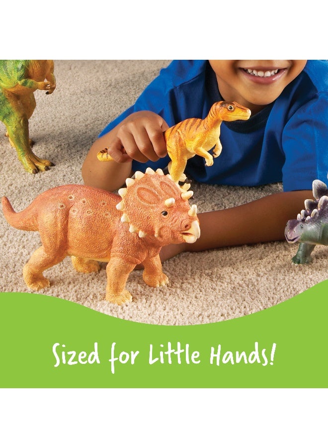 Learning Resources Jumbo Dinosaurs - Set 1 (5-Piece Set, Large Prehistoric Figures, Ages 3+) - Image 3