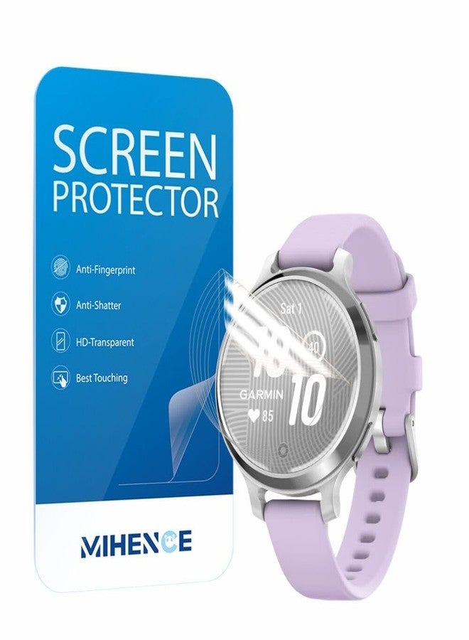 MIHENCE Screen Protector Compatible for Garmin Lily 2 Active Smartwatch, TPU HD Protective Film (6 PCS) - Image 1
