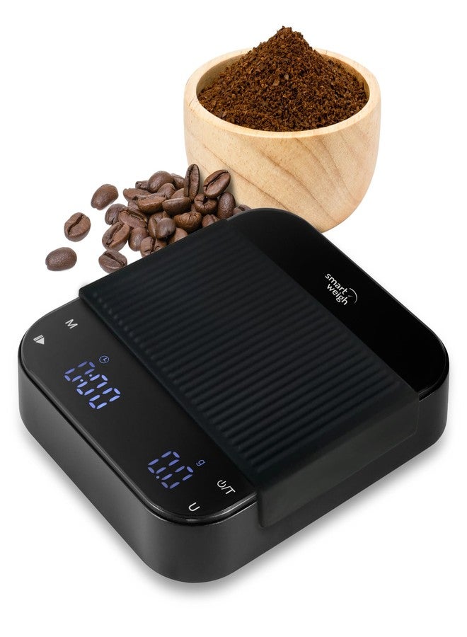 Smart Weigh Coffee Scale 3000g x 0.1g High Precision Sensors Accurate Scale for Espresso Pour-Over Coffee Digital Kitchen Food Scale for Baking Portable Kitchen Scale with LED Display - Image 1