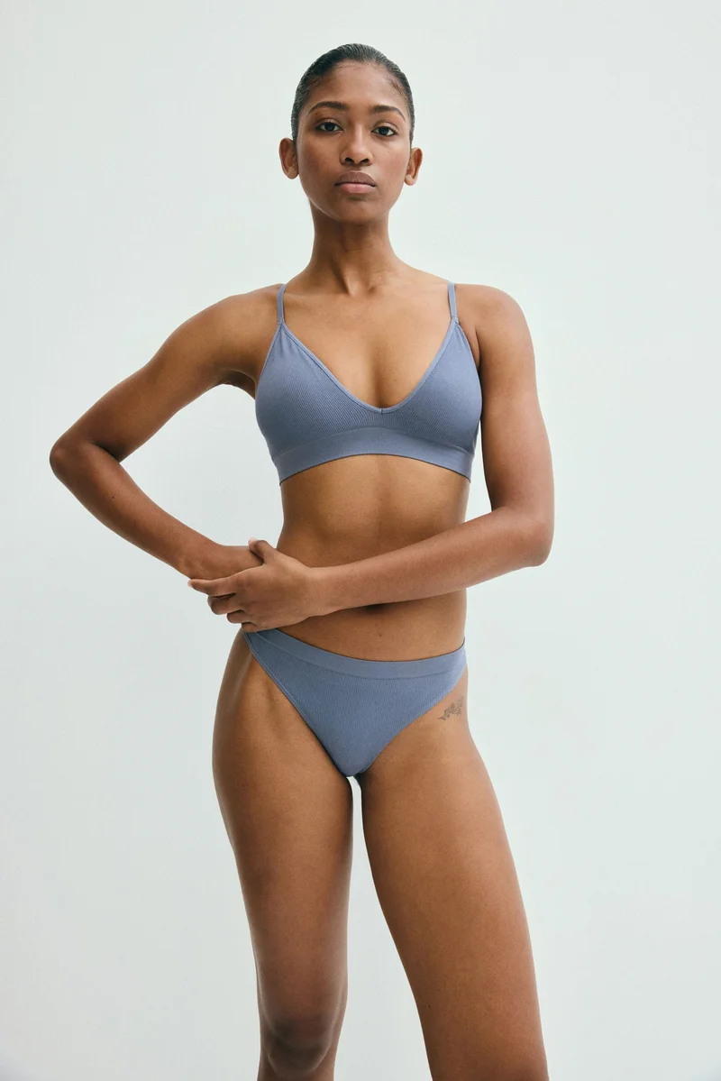 H&M 2-pack seamless thong briefs