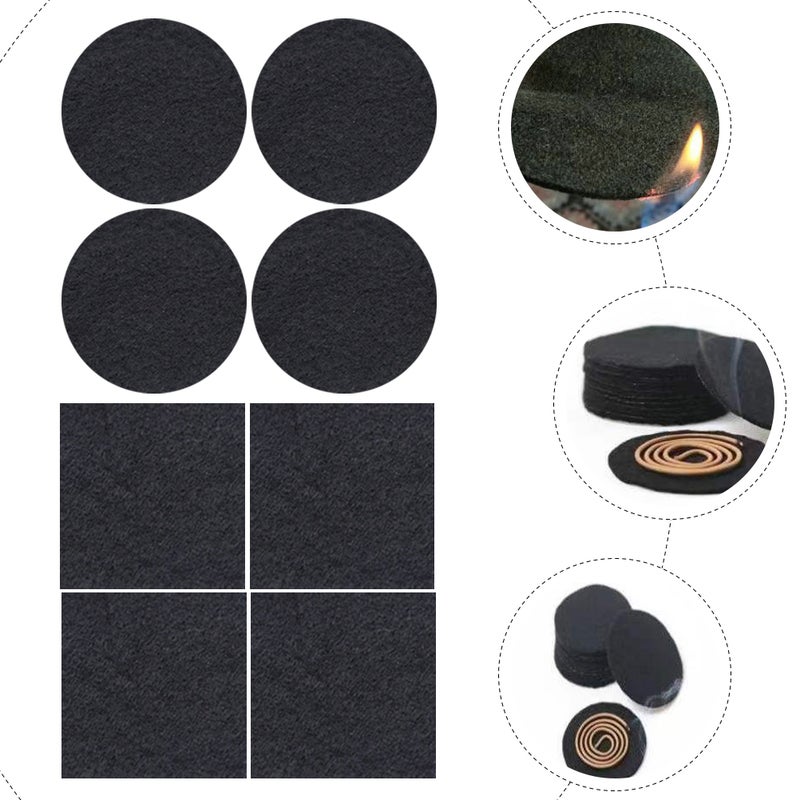 20Pcs Incense Fireproof Pads Household Insulating Mat for Home Office - Image 3