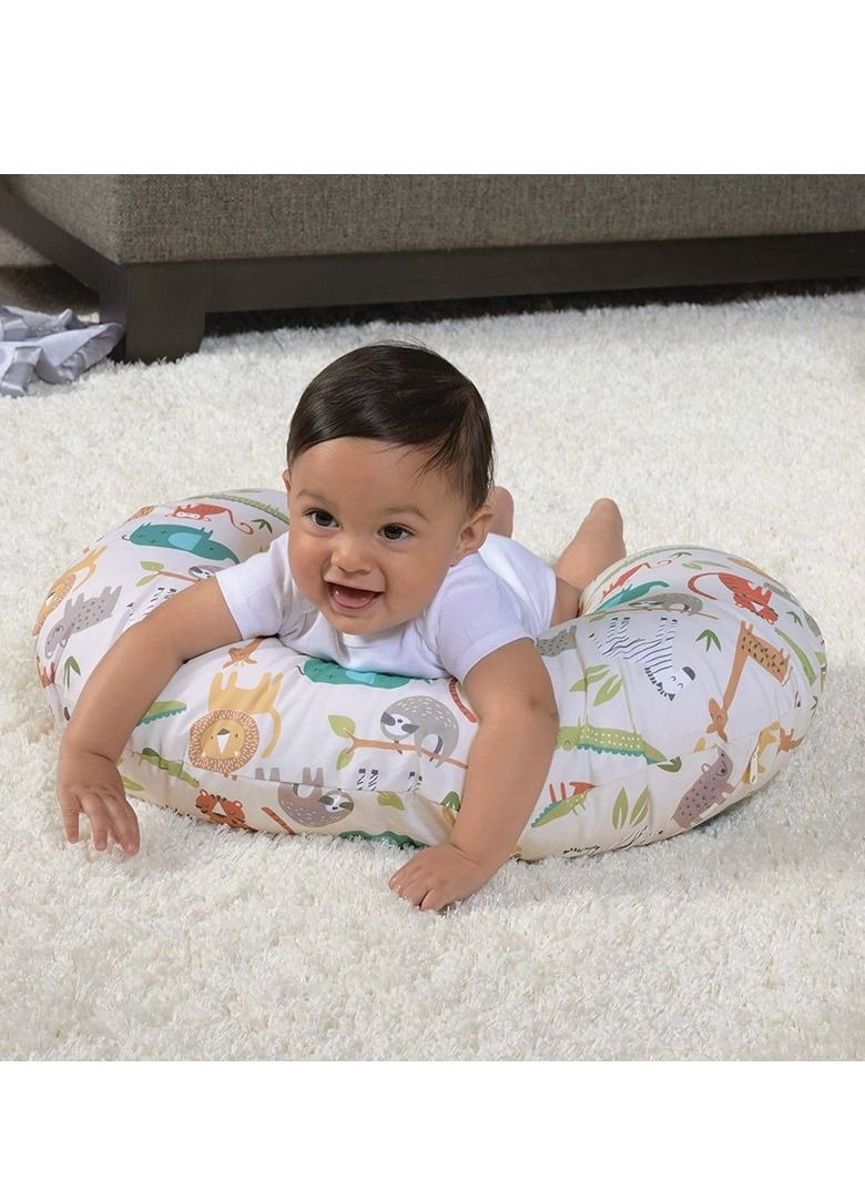 بيوينتي Baby feeding pillowcase Elastic U-shaped breastfeeding pillowcase Removable pillow case breastfeeding maternity pillow - Image 2