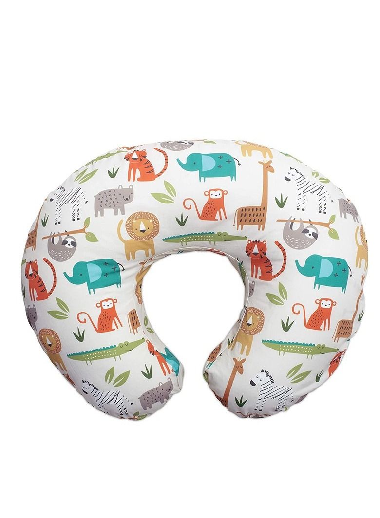 بيوينتي Baby feeding pillowcase Elastic U-shaped breastfeeding pillowcase Removable pillow case breastfeeding maternity pillow - Image 4