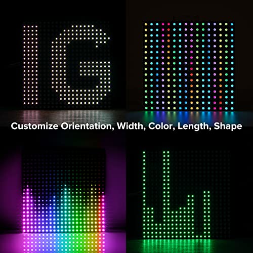 SEZO WS2812B WiFi Controller, iOS/Android App Control DC 5V24V SP801E for SK6812 WS2815 Digital One-Wire RZ Code LED Driver IC RGB LED Strip Matrix Panel Light AP/STA Mode - Image 3