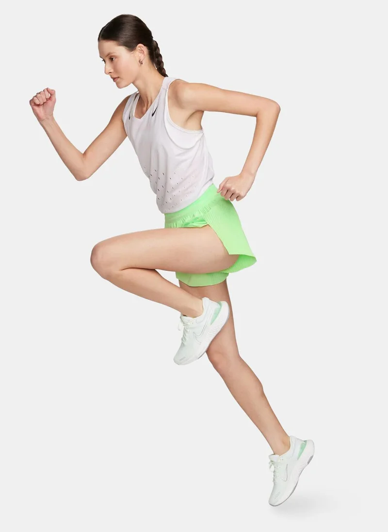 نايكي Women's AeroSwift Dri-FIT ADV Mid-Rise Running Shorts