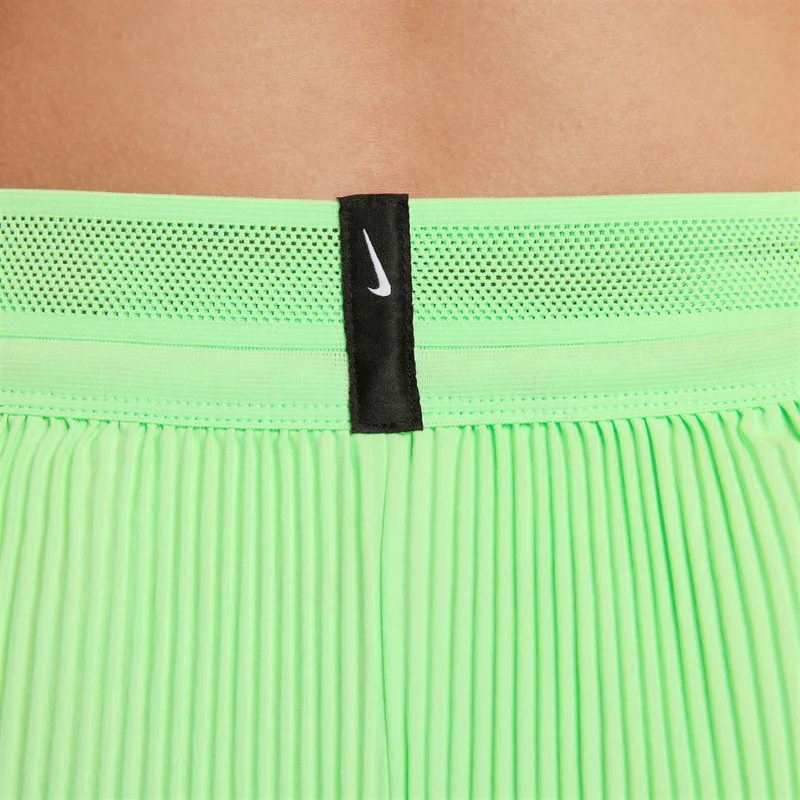 Nike Green Women's AeroSwift Dri-FIT ADV Mid-Rise Running Shorts for Women | Best Price UAE