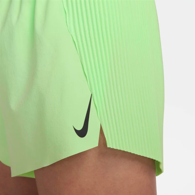 Nike Green Women's AeroSwift Dri-FIT ADV Mid-Rise Running Shorts for Women | Best Price UAE