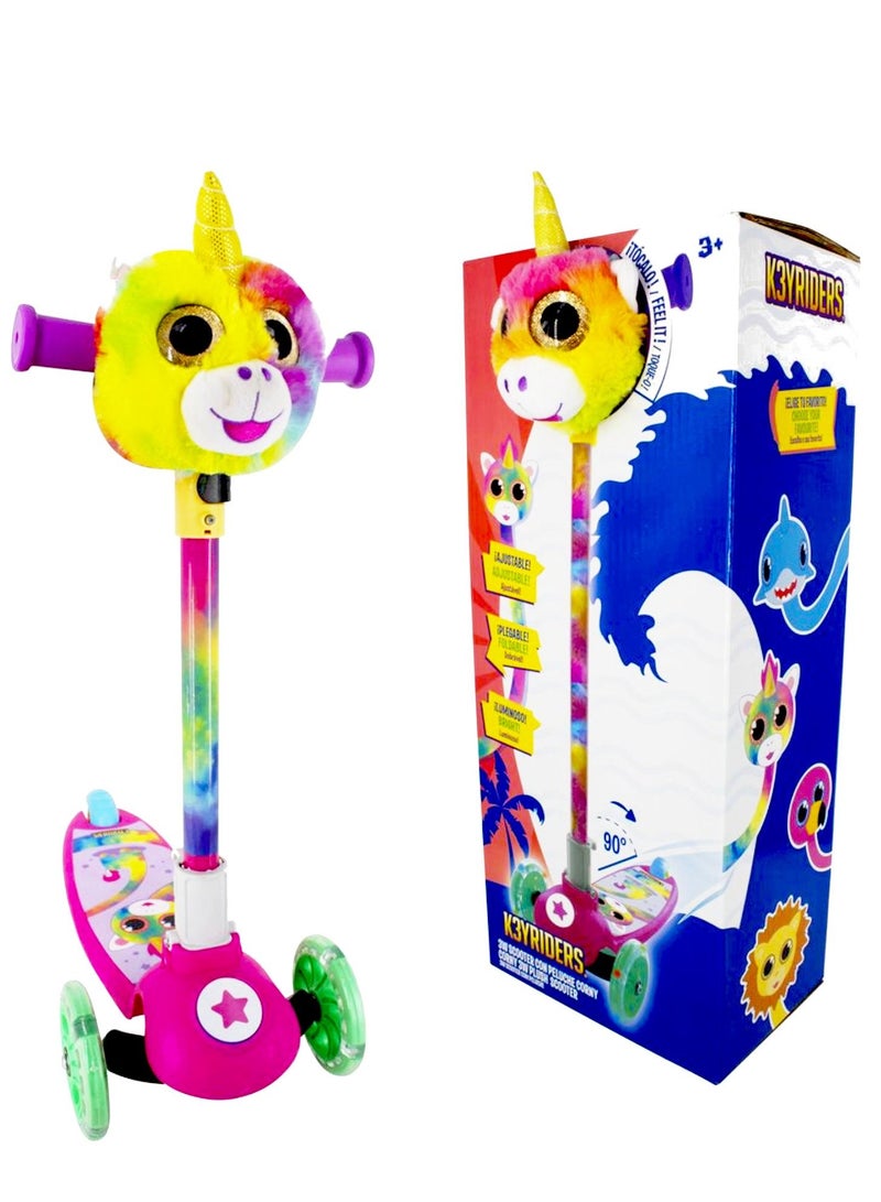 K3YRIDERS K3yriders Plush Corny Combo Scooter with Helmet - Image 1
