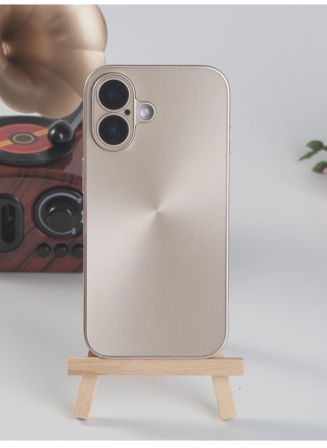 ShebSheb - for iPhone 16 Case, Glossy Coating Phone Cases with Camera Lens Protector Soft TPU Shockproof Protective Cover - Image 1