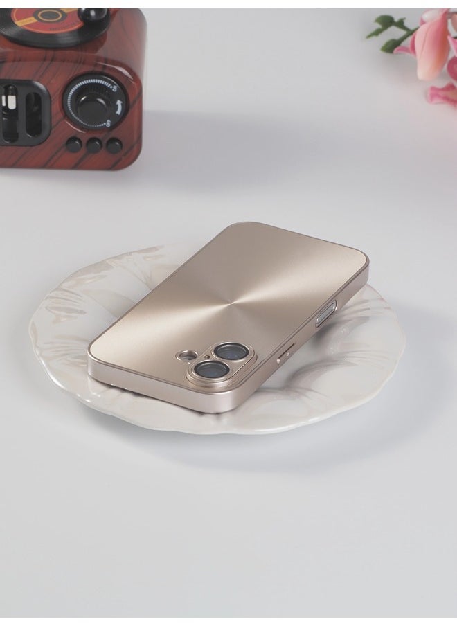 ShebSheb - for iPhone 16 Case, Glossy Coating Phone Cases with Camera Lens Protector Soft TPU Shockproof Protective Cover - Image 1