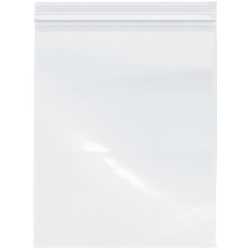 Plymor 8" x 10" (Pack of 100), 6 Mil Industrial Duty Zipper Reclosable Plastic Bags