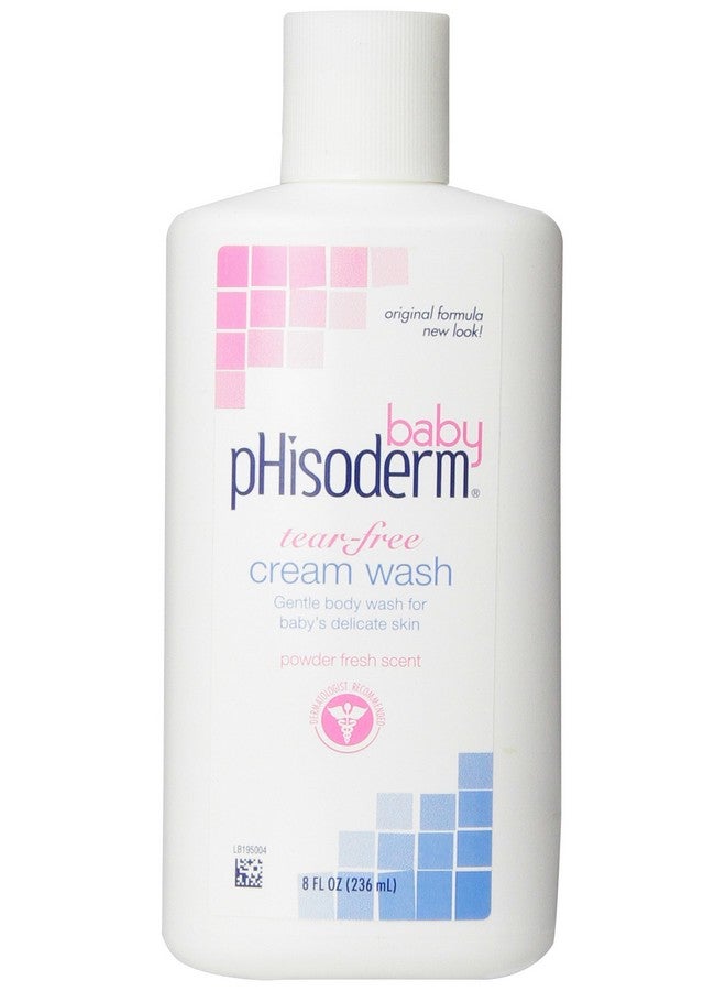 pHisoderm Baby Tear-Free Cream Wash 8 oz (Pack of 2) - Image 1