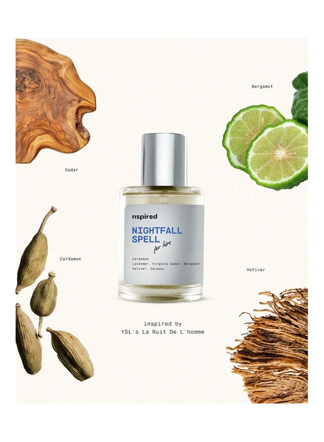 Nspired Nightfall Spell Inspired byYSL's La Nuit De L'homme For Men - Image 1