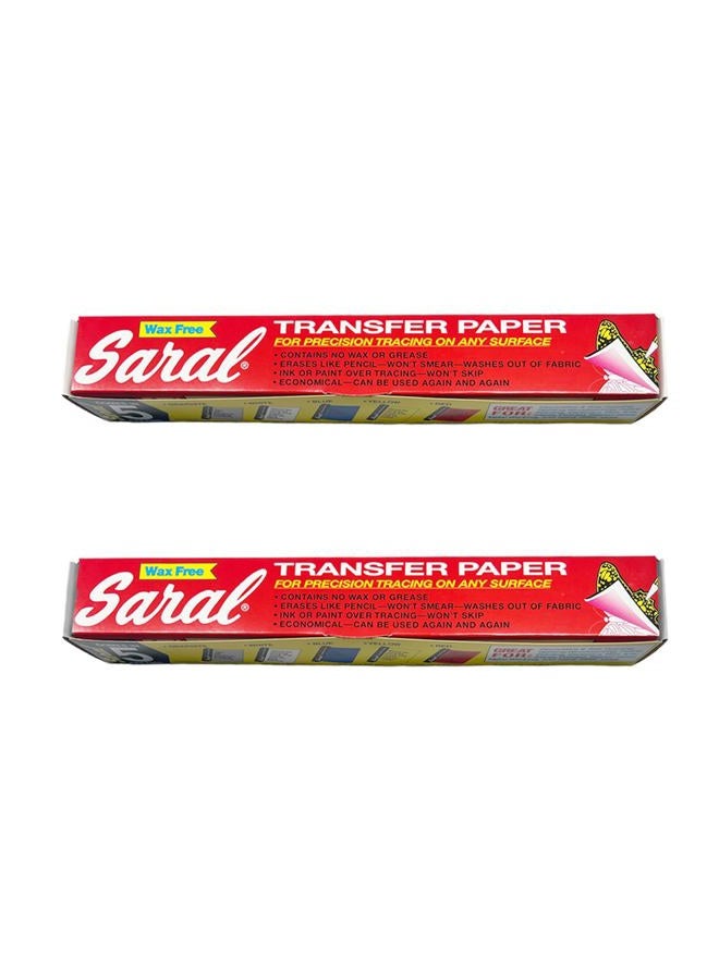 Saral Transfer paper 12 foot rolls in graphite and white - Image 3
