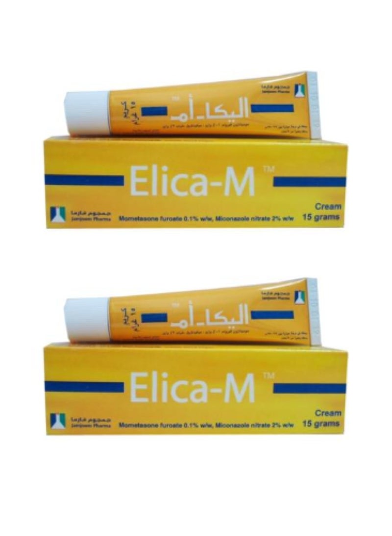 JAMJOOM PHARMA Elica M Cream 30gm 2PC