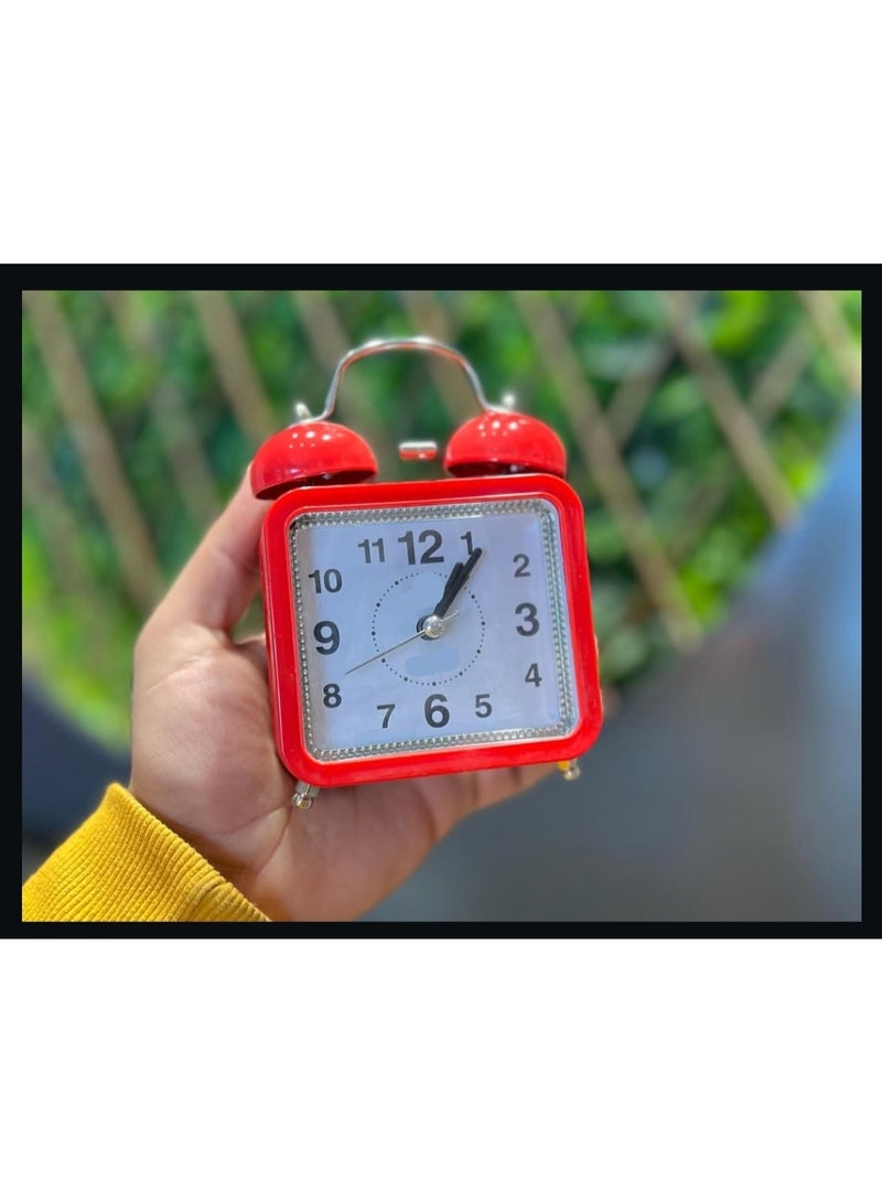 LOWHAT ALARM Bell CLOCK RED - Image 2