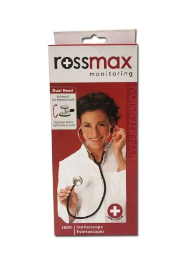 روزماكس سماعة طبية مزدوجة الرأس روزماكس – حساسية صوتية عالية – استخدام طبي احترافي