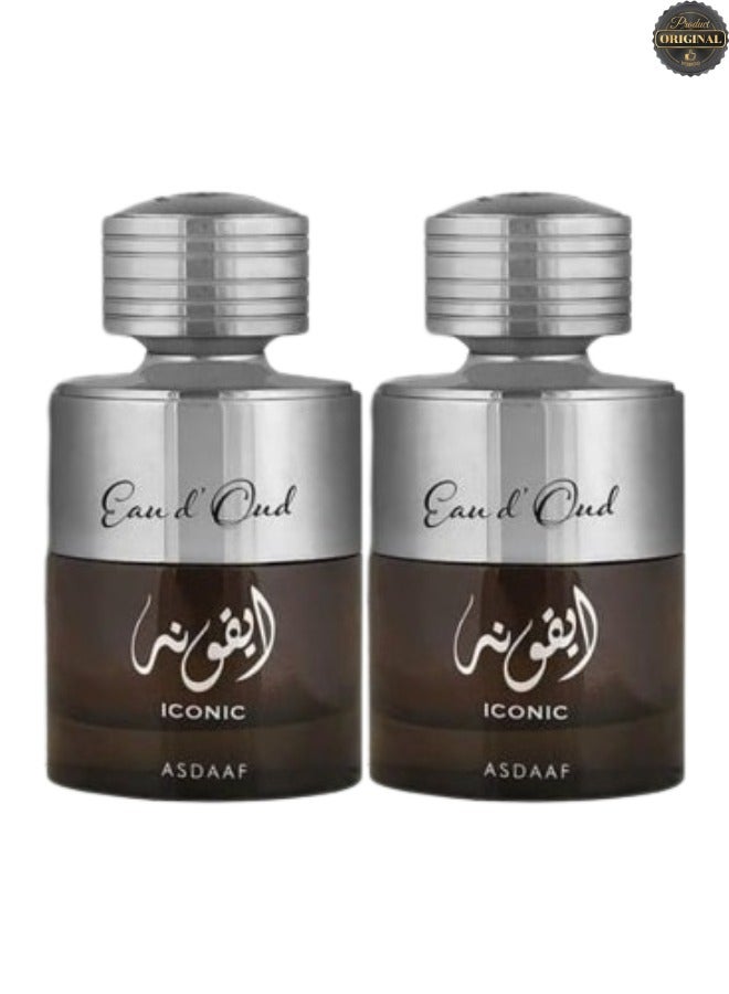 أصداف 2 قطع عطر أيقوني 100 مل - Image 1