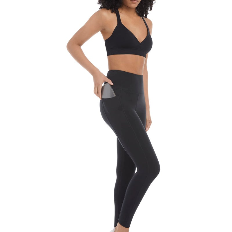 Danskin Women's High Rise Contour Bonded Ankle Leggings - Image 2