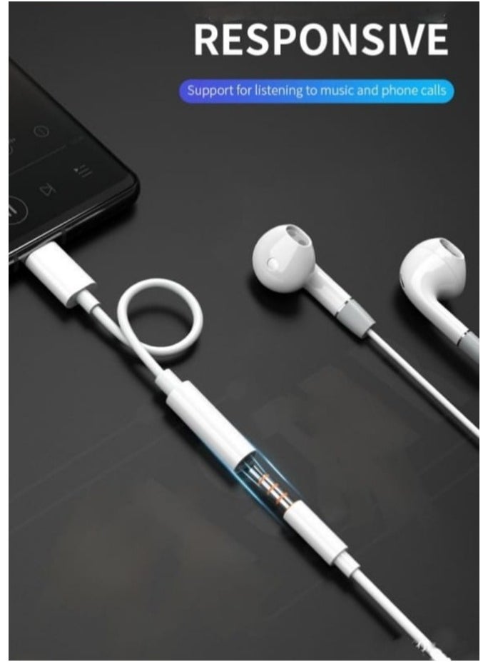Celebrat - Lightning to 3.5mm OTG Female Aux Audio Connector Adapter for Headphones and Earphones - Image 1