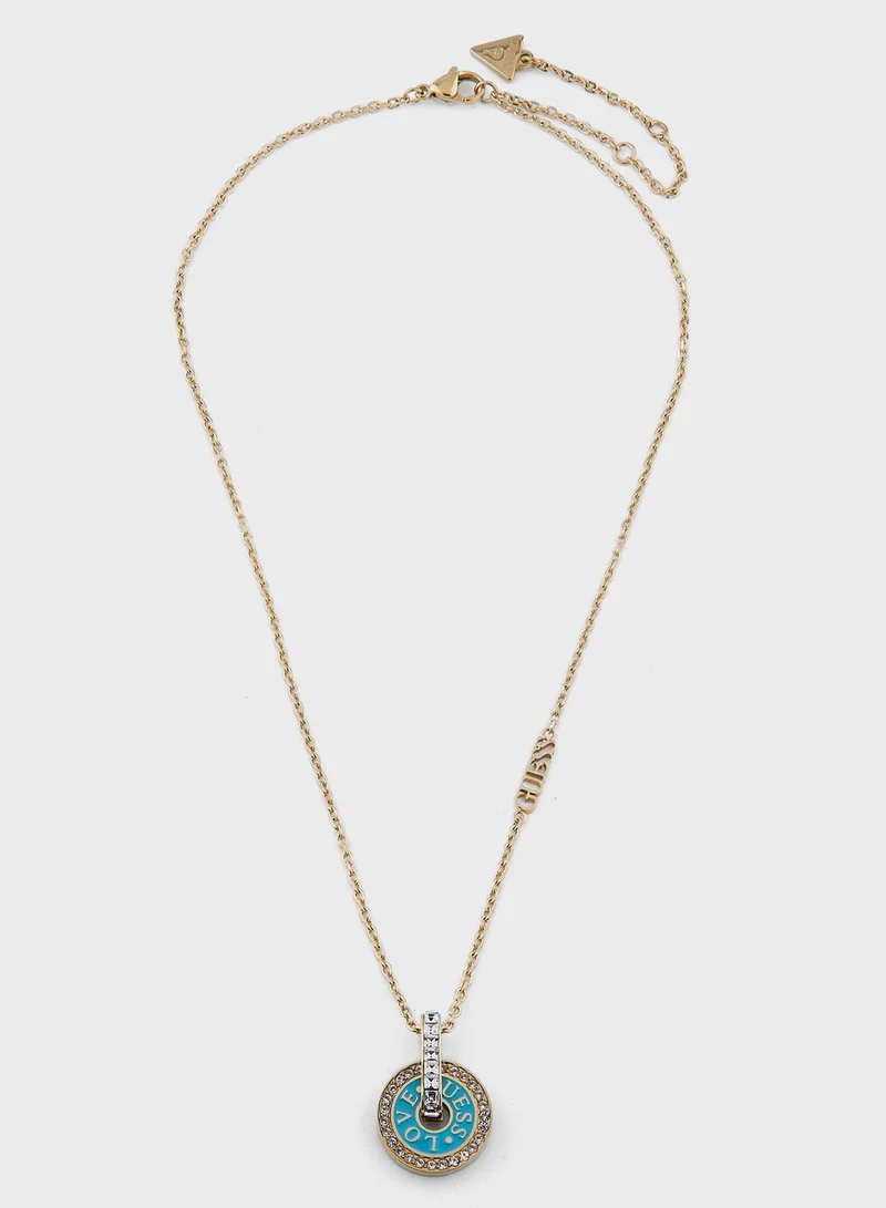 GUESS Round Harmony Necklace