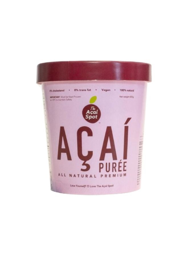Açaí with guaraná, ready to eat tub