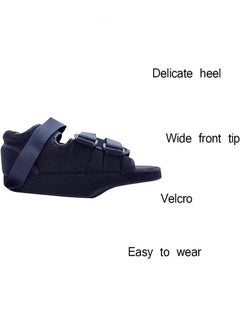 OMEVE Post-op Shoes for Broken Toe, Walking Toe Weight Bearing Shoe with Adjustable Straps, Reduce Pain, for Broken Toe/Foot Fracture To Offload Weight In Forefoot Region  - Image 4