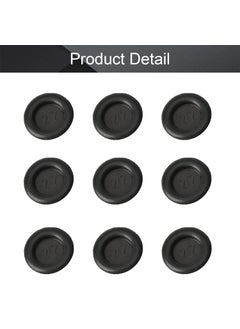 Fielect Fielect 20Pcs 22mm Rubber Grommet Eyelet Ring Gasket Wire Grommets O Ring Electric Cable Protector Rubber Grommets for Wiring Black  - Image 5