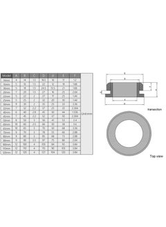 Fielect Fielect 20Pcs 22mm Rubber Grommet Eyelet Ring Gasket Wire Grommets O Ring Electric Cable Protector Rubber Grommets for Wiring Black  - Image 4