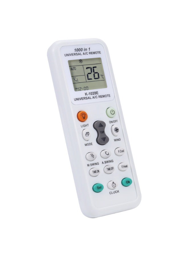 Chabeia Universal K-1028E Universal Air Conditioner LCD A/C Remote Control For L Panasonic Sharp Samsung Fujitsu Haier Hemilton Hicon - Image 4