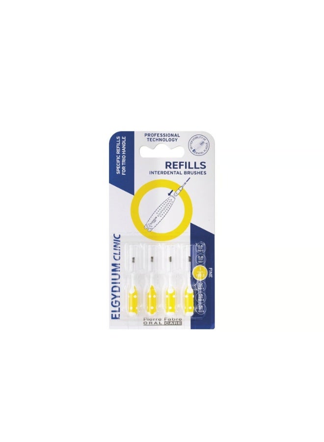 Elgydium Interdental Brushes Refill ISO 2 x4 - Image 2