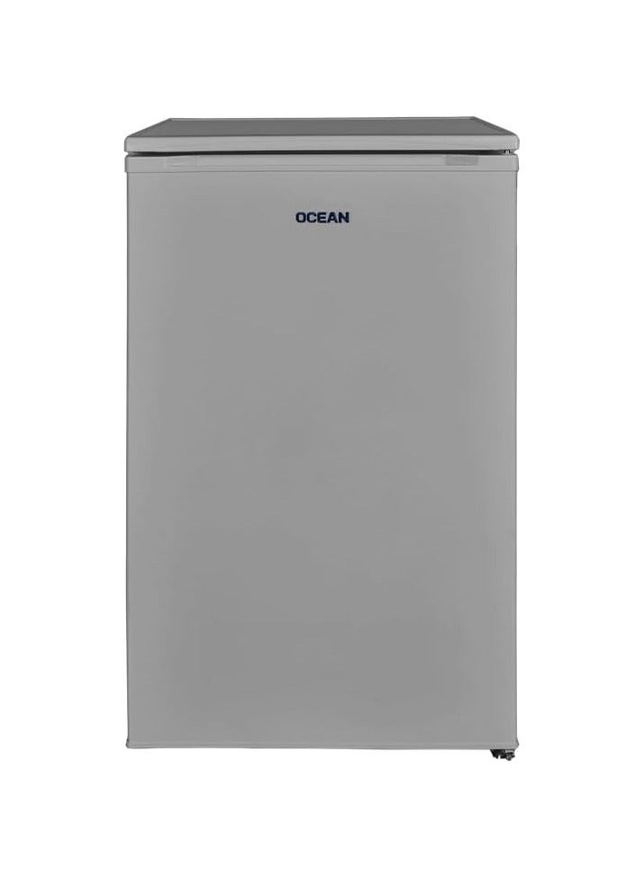 Paramount Mini Refrigerator, 84 Liters, with Internal Freezer, Country of Origin Türkiye, Silver - OCM90TSA+
