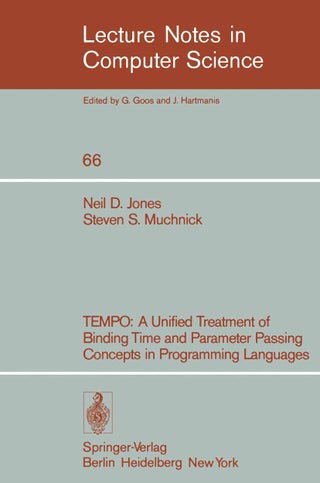 TEMPO: A Unified Treatment of Binding Time and Parameter Passing Concepts in Programming Languaues - pzsku/Z199C7CAA59122ECC4962Z/45/1749041509/7fae0408-47c5-4053-ada4-85b2b419a53d