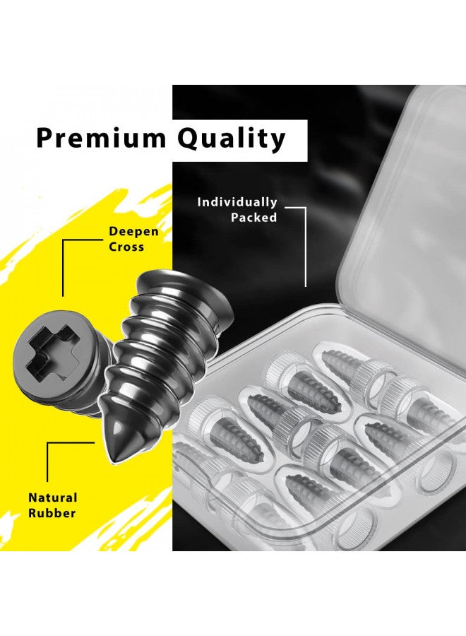 GradCap 20pcs Tyre Repair Kit, Tire Rubber Nails Tool, Self-Service Car Wheel Puncture Repair Screws with Screwdriver Set for Auto, Motorcycle, Bike, Truck, Tractor, Jeep, ATV (10S & 10L) - Image 4
