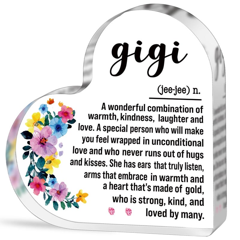 TuSuQing هدايا Gigi لعيد ميلاد الجدة هدايا عيد ميلاد لجدة الجدة Nana Mimi أفضل من أي وقت مضى Gigi Devinative Signs & Plaques - Image 1