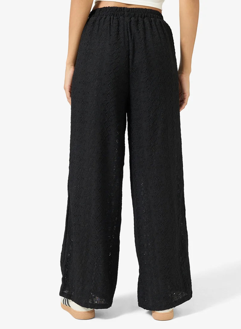 جينجر بنطلون قطن مفتوح