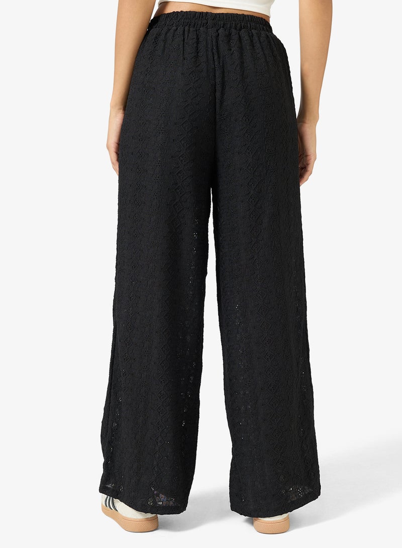 جينجر بنطلون قطن مفتوح - Image 3